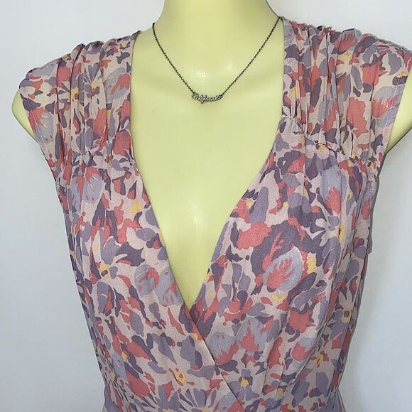 Reformation Dress “ Haven Floral “ Carole Print Maxi Wrap Tie Waist NWOT… - Picture 2 of 8